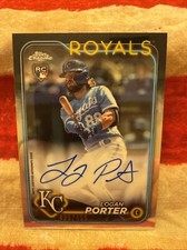 2024 Topps Chrome - Rookie Autographs Refractor #RA-LP Logan Porter /499 (AU,...