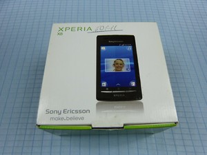 Sony Ericsson Xperia X8 E15i Schwarz! Ohne Simlock! TOP ZUSTAND! OVP!