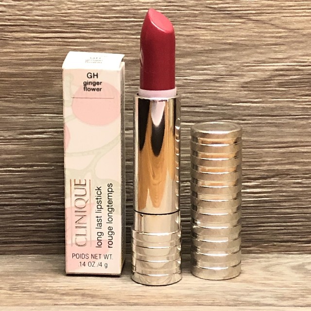 Clinique Long Last Lipstick Ginger Flower GH FULL SIZE New IN BOX Fast