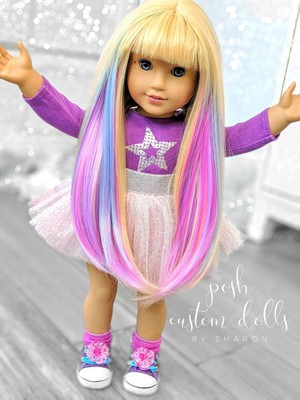 rainbow girl doll