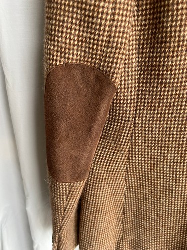 Ralph Lauren Black Label Equestrian Houndstooth Wool Alpaca Blazer Jacket Size 8 - Picture 13 of 17
