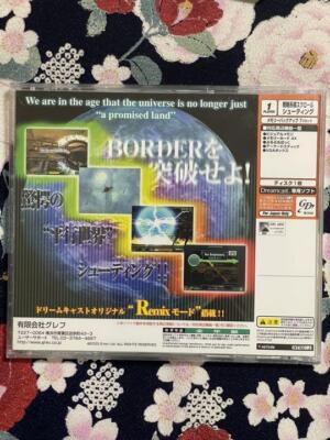 Border Down Sega Dreamcast DC Shooting Game 2003 Boxed Manual