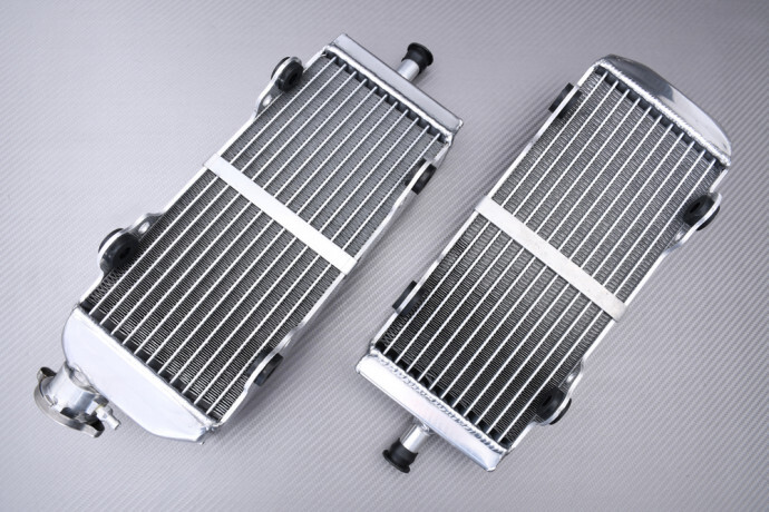 Radiateur eau GASGAS EC 125 aluminium renforcé 2004 2005 2006