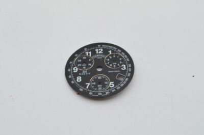 Certina Dial DS Nautic Black Vintage Rare