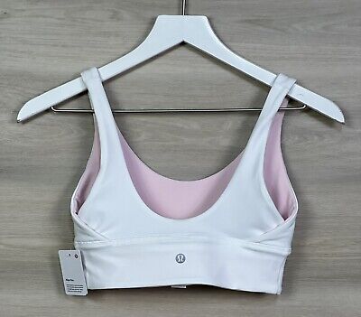 Lululemon Align Bra Reversible A/B Cup Size 6 White Lululemon Align Bra Reversible A/B Cup Size 6 White