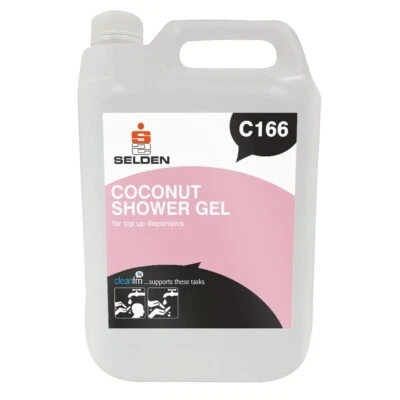 Selden C166 Coconut Bulk Fill Shower Gel – 5 Litres