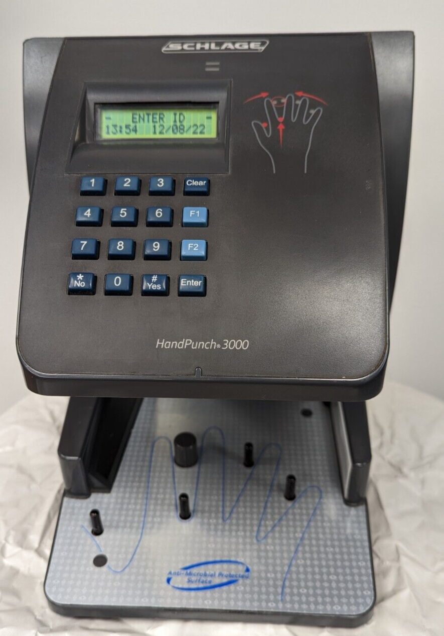 Schlage HandPunch HP-3000 E with Ethernet | eBay