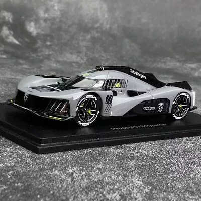世界の Spark 1/43 2022 Presentation Hypercar 9X8 Peugeot レーシングカー