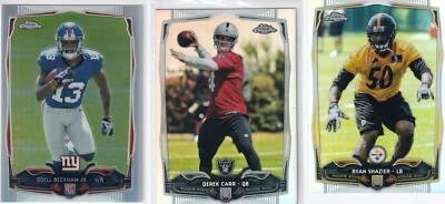 2014 Topps Chrome Football REFRACTORS YOU PICK Carr Beckham Garoppolo Shazier ++