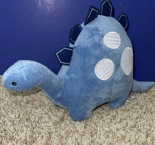 17” Blue Plush Levtex Dinosaur Stuffed Animal Baby Toy Lovey