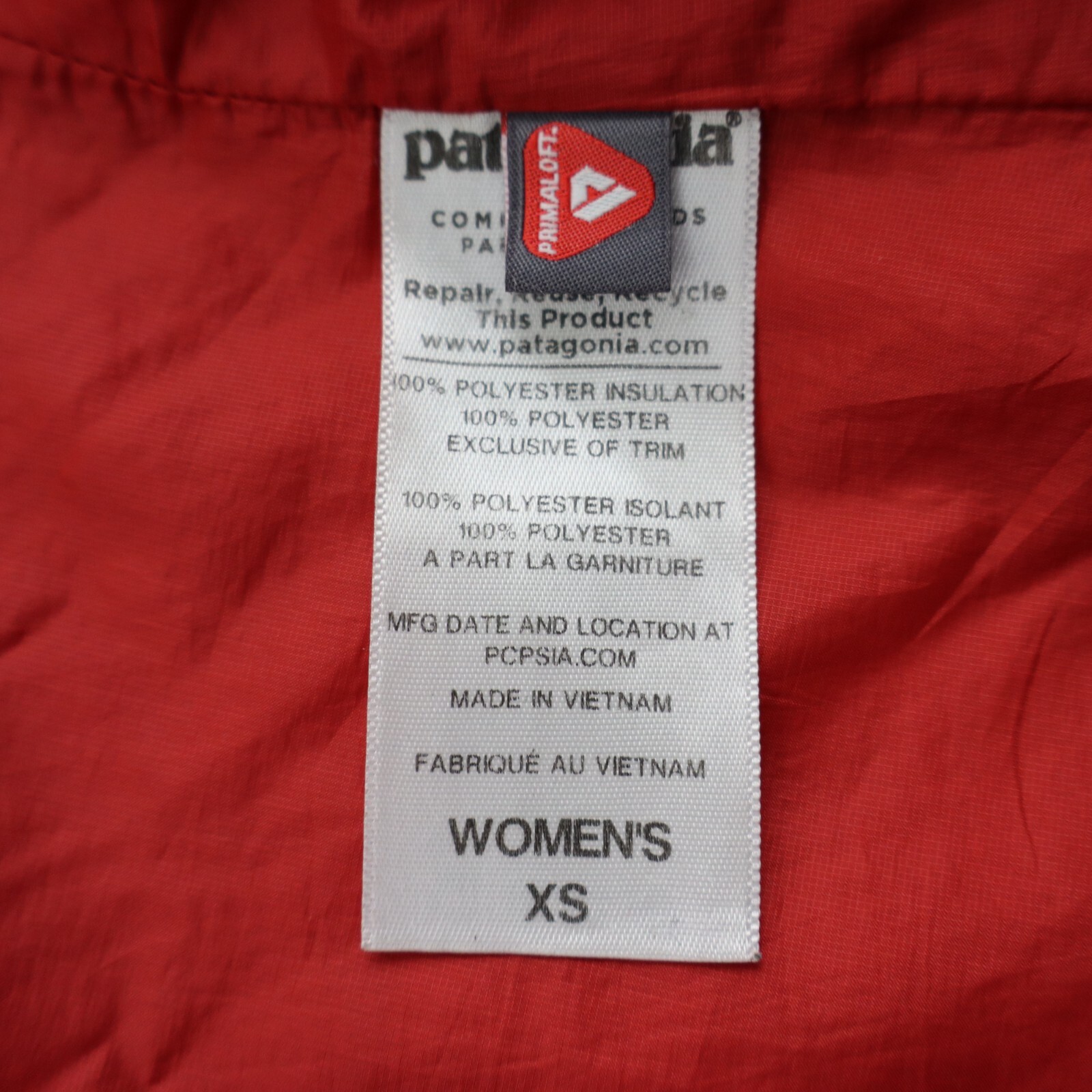 Patagonia Nano Puff Hoody Jacket Womens XS Purple Insulated Quilted Winter Coat thumbnail 12