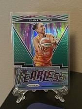 2021 WNBA Prizm Diana Taurasi Green Fearless Mercury Prizm #12