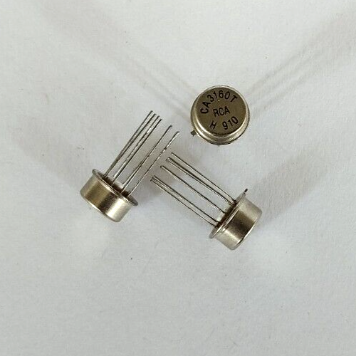 Amplificador operativo BiMOS CA3160T RCA 5 piezas con entrada MOSFET - Imagen 1 de 2