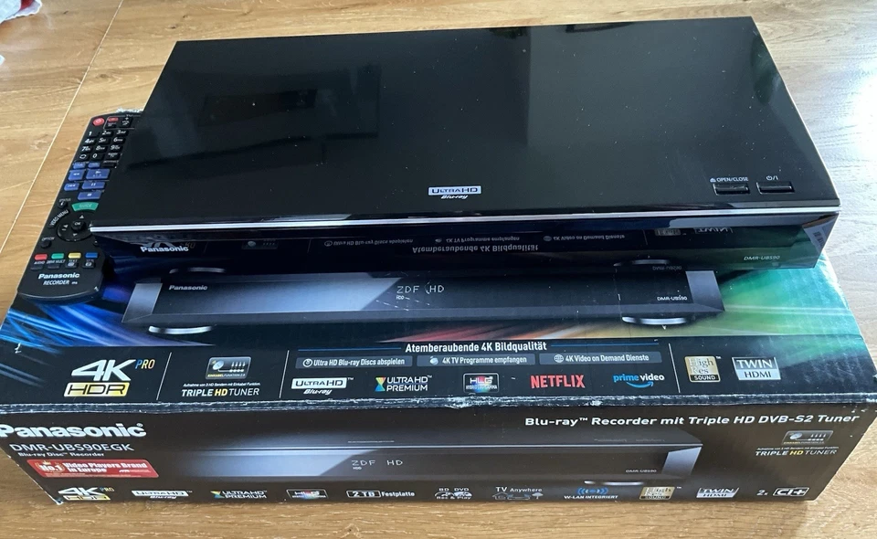 Panasonic DMR-UBS 90 Ultra HD Blu-ray Recorder - Bild 3 von 4