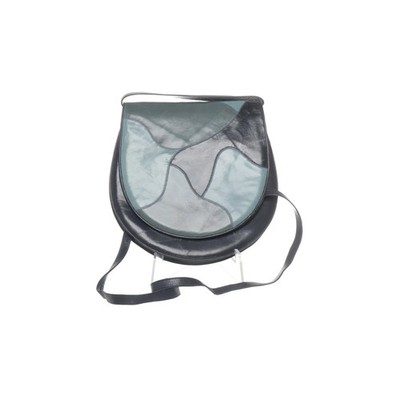 Artigiani Veneziani, Umhängetasche, Damen, Leder, Blau/Grau, 19, 3, 20 cm #AFz