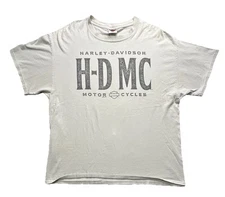 Harley-Davidson Shirt Mens XL Gray Dallas Texas Motorcycle Graphic 2015 HDMC Tee