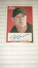 2006 Bowman Heritage Baseball Wade Townsend Autograph SD0635
