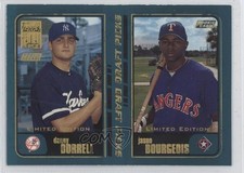 2001 Topps Draft Picks Limited Edition Danny Borrell Jason Bourgeois #361 0h1