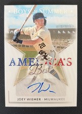 2024 Panini Boys of Summer America's Best Signatures #’d/149 Joey Wiemer Auto