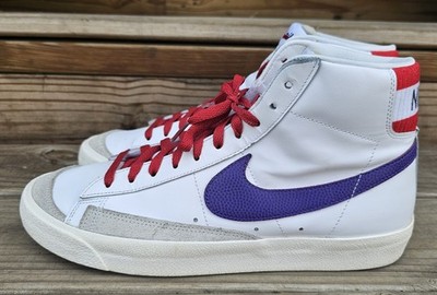 Nike Blazer Mid '77 Vintage DQ7777-100 Mens 10.5 Basketball What The Retro EUC 