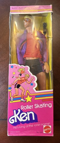 Vintage RARE 1980 Rollschuh Ken Doll #1881 Mattel Barbie In OVP ⭐️