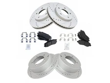 For 2001-2005 Chrysler Sebring Brake Pad and Rotor Kit Front and Rear 39478NTQF