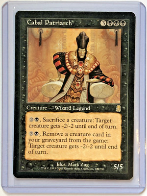 MTG Magic The Gathering ODY Odyssey #120 Cabal Patriarch GD
