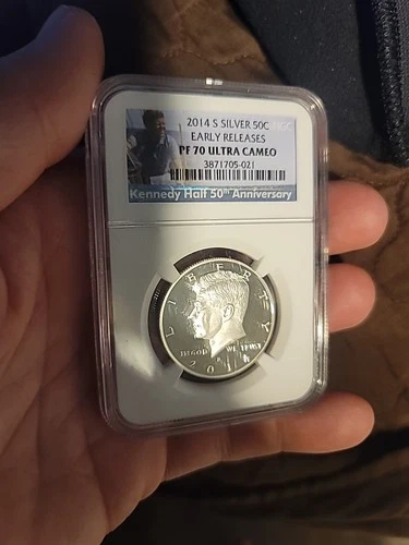 2014-S Silver Kennedy Half Dollar Early Release NGC PF 70 Ultra Cameo