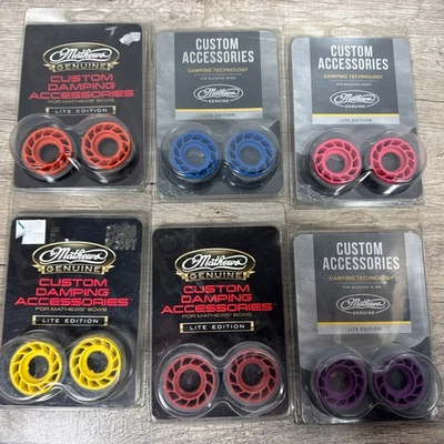 Mathews Archery Harmonic Dampers Lite 2-PK Rubber - Various Colors - NEW
