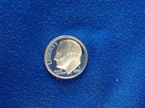 1994 S 90% Silver Roosevelt Dime  Proof