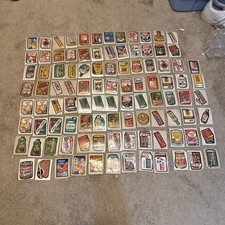 Vtg 1975  Original Topps Chewing Gum Wacky Packages Stickers Lot of 102 Read !