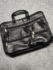 Black Laptop Briefcase Bag Computer Case Organizer