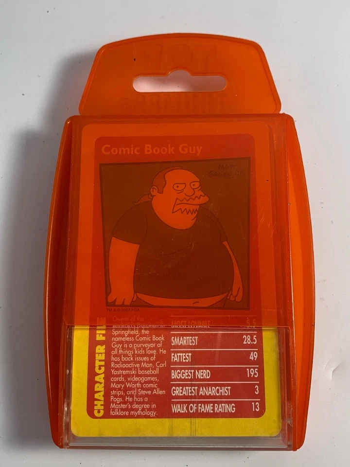 LOTR Lord of the Rings TOP TRUMPS Two Towers Card Game Parker Brothers 2003 - Image 3 of 3