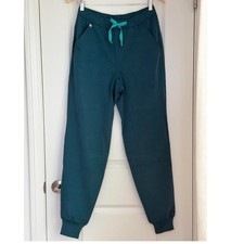 Figs Tansen Jogger Scrub Pants in Caribbean Blue, Size Small