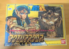 1987 Vintage Figure Saint Seiya Gold Cloth Aquarius Retro Popy  Rare　A9