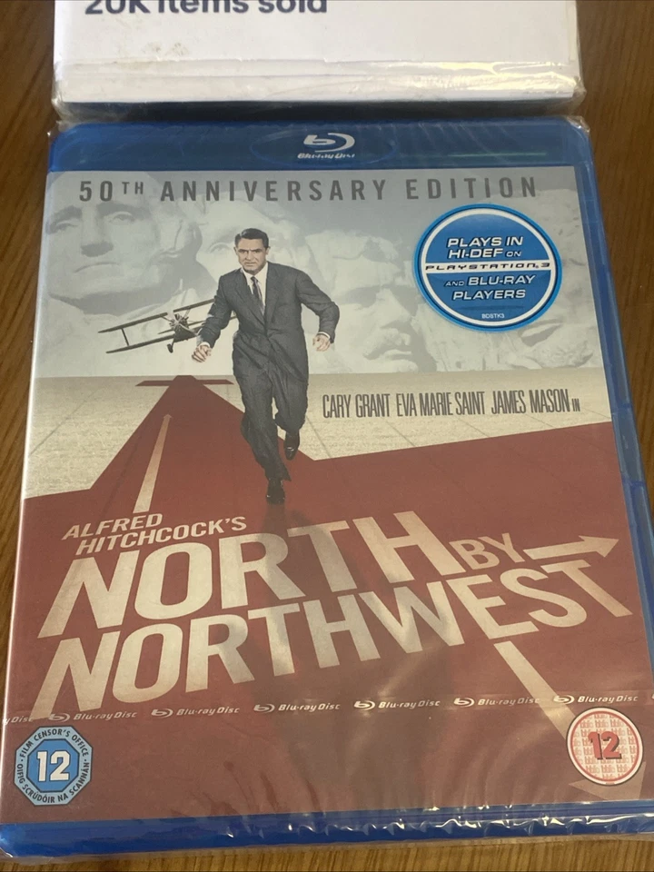 North By Northwest 50th Anniversary Blu Ray Region B Alfred Hitchcock Cary Grant - image 2 of 3