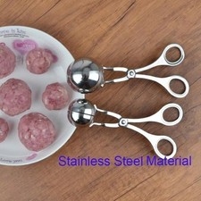 Meatball Maker Stainless Steel 1/2pcs Scoop Baller Kitchen Tool Set Non Stick UK