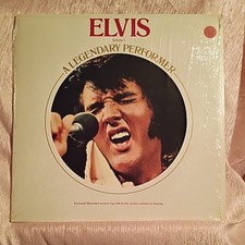 ELVIS PRESLEY A LEGENDARY PERFORMER VOL 1 12" LP EX VINYL SHRINK RCA 1973