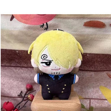 ONE PIECE Sanji 12cm Plush Doll Keychain Pendant Toy Anime