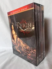 Reign Seasons 1-4 The Complete Series DVD Box Set Brand New Sealed Free Ship