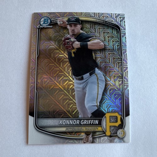 Topps 2025 Bowman Draft Mojo Prospect #BDC-102 Konnor Griffin Pirates - Bild 1 von 7