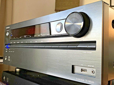 ONKYO TX-NR636 Network 7.2 Receiver BURR BROWN Dolby Atmos BT WLAN AirPlay ARC