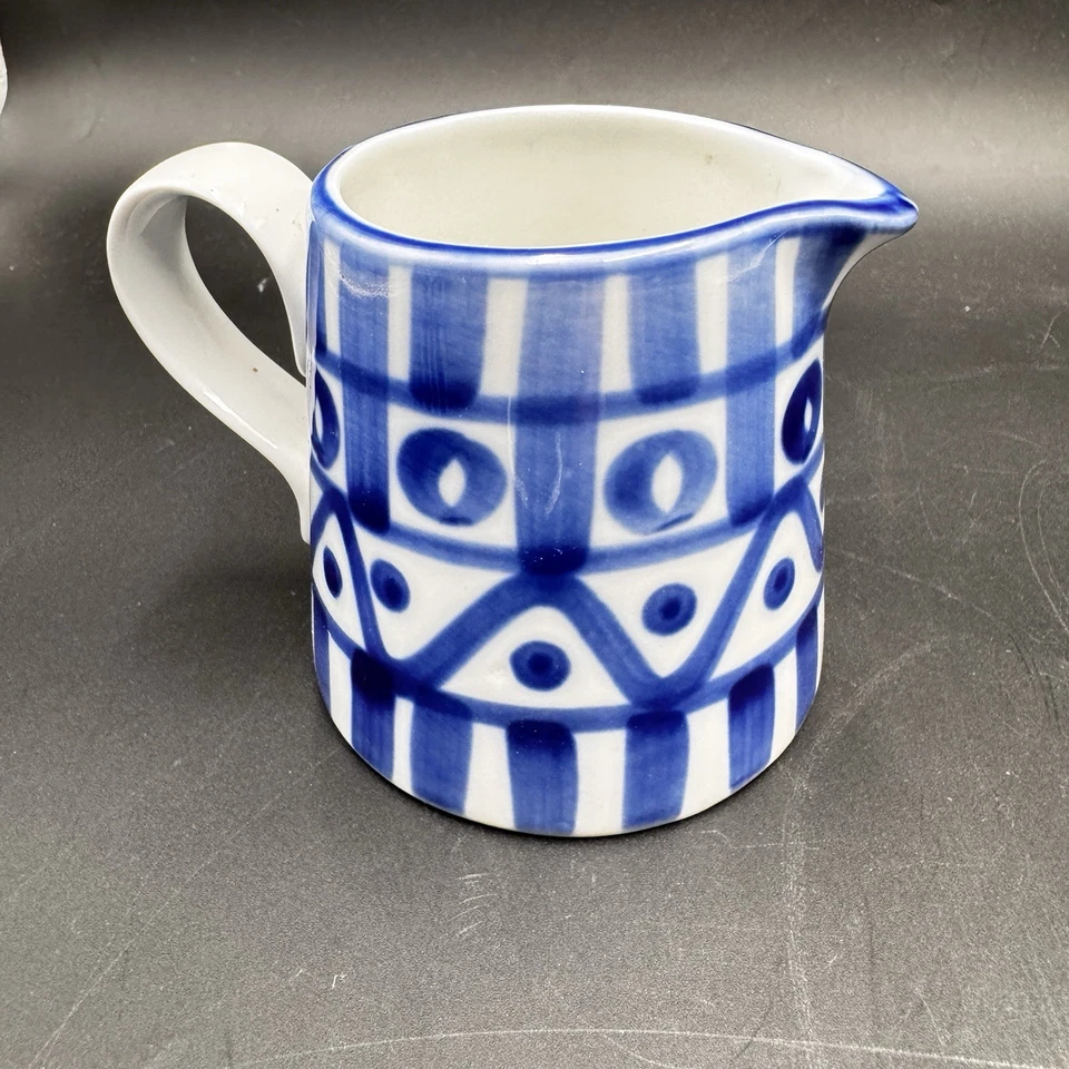 Dansk Arabesque Creamer Pitcher & Sugar Bowl w Lid Niels Refsgaard 1990 Vtg - Image 4 of 4