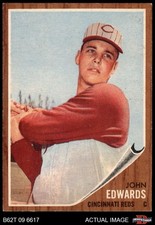 1962 Topps #302 Johnny Edwards Reds RC 7.5 - NM+