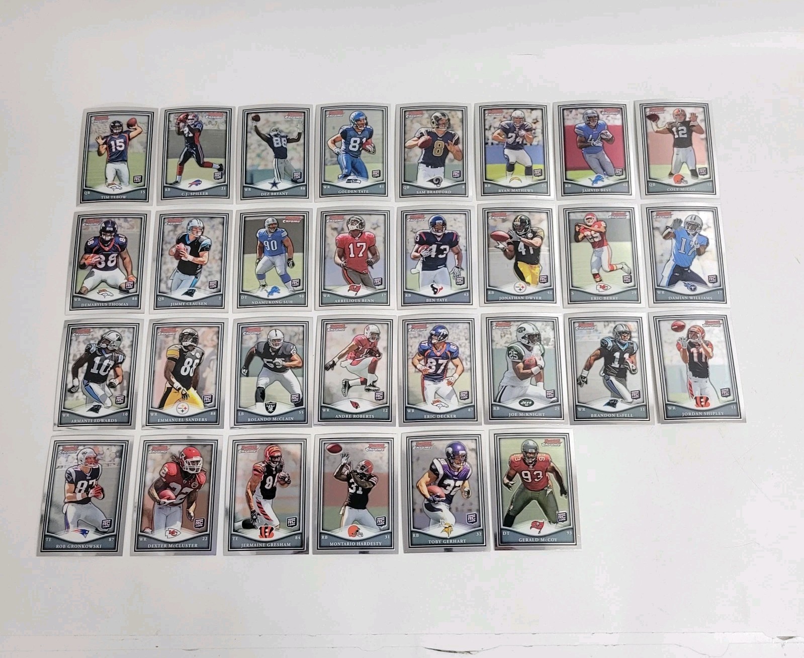 Rob Gronkowski #BCR25 (Football Cards 2010 Bowman Chrome Rookie Preview) — is it worth grading?