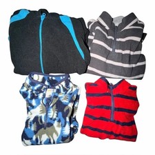 4 pc Boys Size 5-6 Fleece Lot Jacket Gymboree Children's Place Jumping Beans EUC