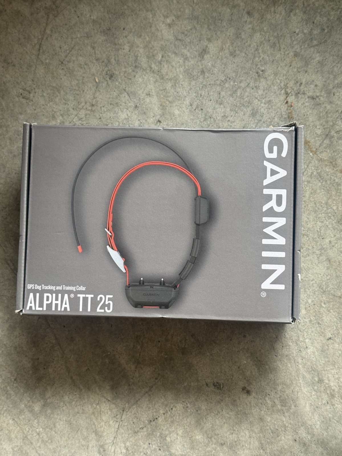 Garmin Alpha TT 25 GPS Dog Tracking Training Collar – Long Range – New in Box