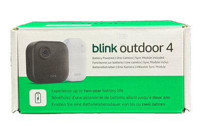 Blink Outdoor 4 Kamera New Gen Wireless HD Smart Überwachungskamera/versiegelt
