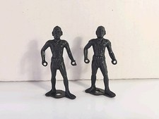 Vintage MPC African Warriors 1960's Zulu Tribe Plastic Toy Figures