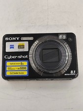 Sony Cyber-shot DSC-W150 8.1 MP Digital Camera Black - Not Working For Parts